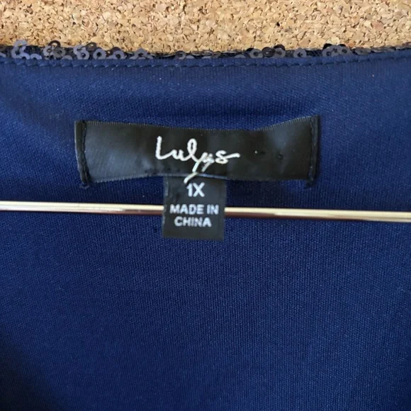Lulus sequin dress. Knee length. 1xl. - Picture 5 of 5